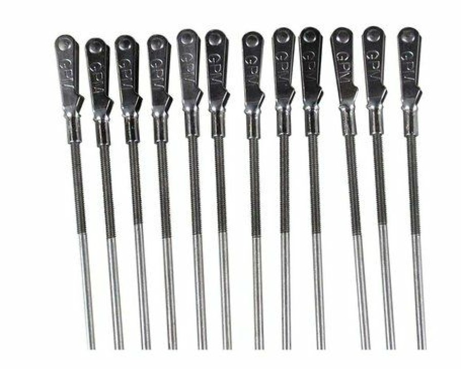 Parts * | Great Planes Steel Clevis 2-56 W/12 Rod (12)