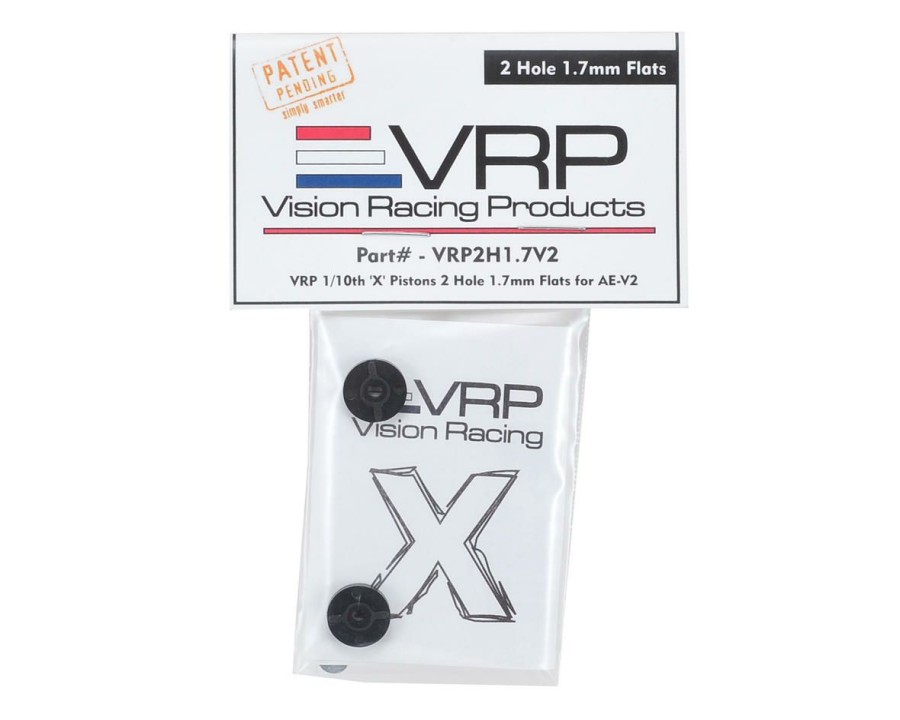 Parts * | Vrp 12Mm Associated V2 1/10 "X V2" Shock Piston (2) (1.7Mm X 2 Hole)