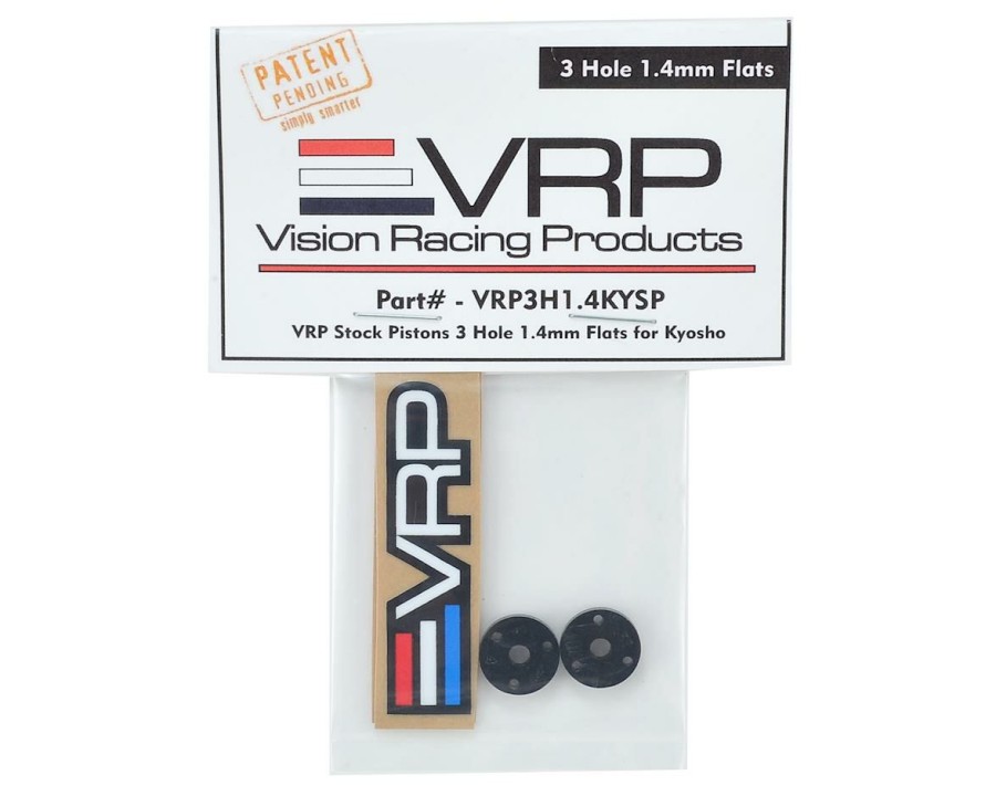 Parts * | Vrp 12Mm Kyosho 1/10 Machined "Sp" Shock Piston (2) (1.4Mm X 3 Hole)