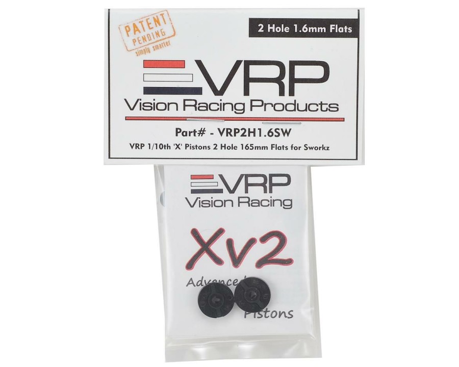 Parts * | Vrp Sworkz 1/10 "X V2" Shock Piston (2) (1.6Mm X 2 Hole)