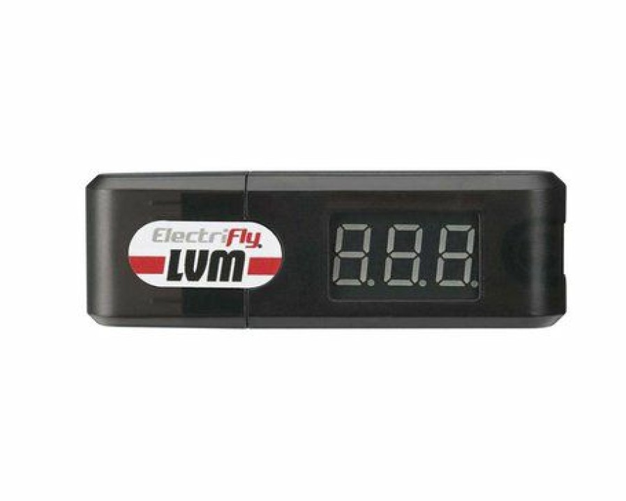 Parts * | Great Planes Electrifly Lithium Voltmeter Lvm 2-6S Lipo