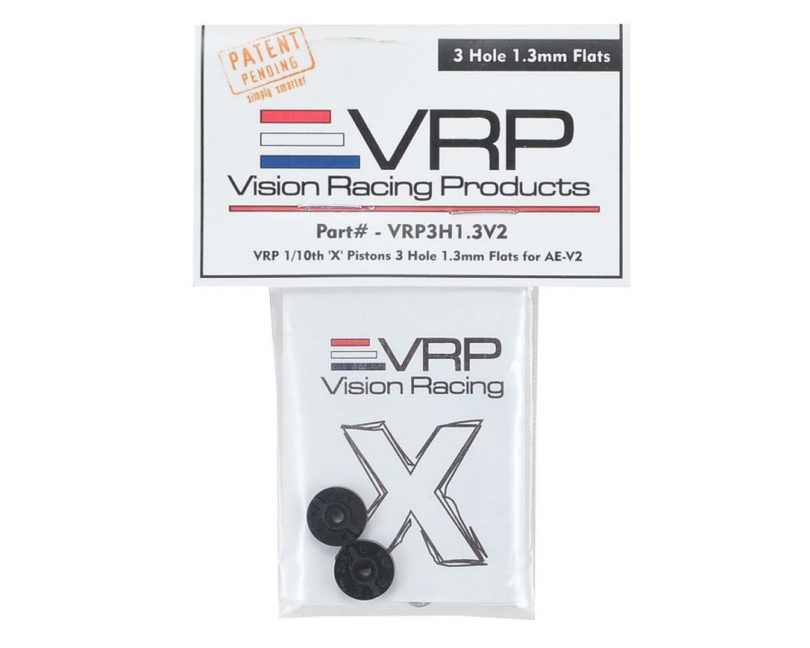 Parts * | Vrp 12Mm Associated V2 1/10 "X V2" Shock Piston (2) (1.3Mm X 3 Hole)