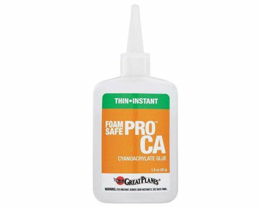 Parts * | Great Planes Pro Foam Safe Ca Thin Glue 50G