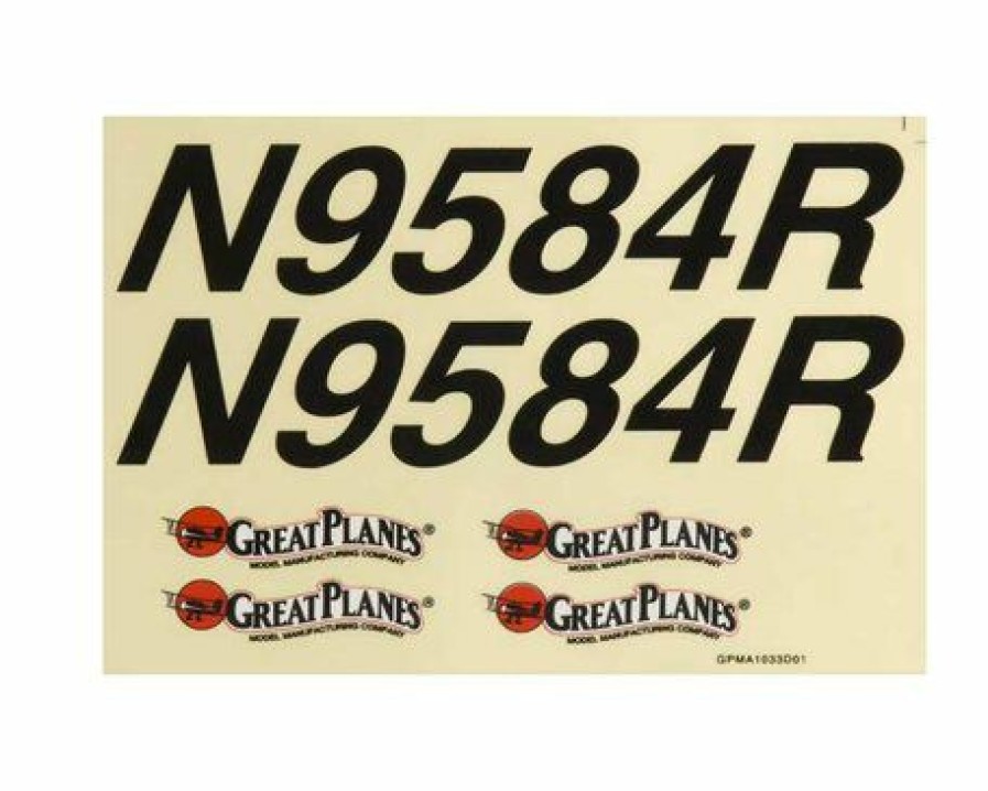 Parts * | Great Planes Decal Sheet Cherokee .40 Arf