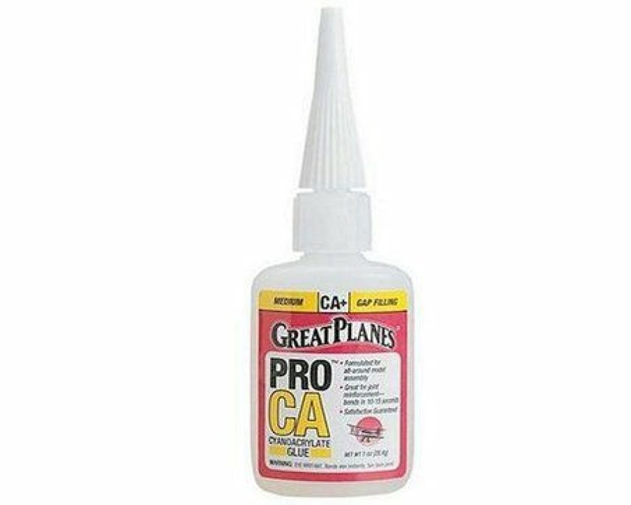 Parts * | Great Planes Pro Ca+ Glue Medium (1Oz)