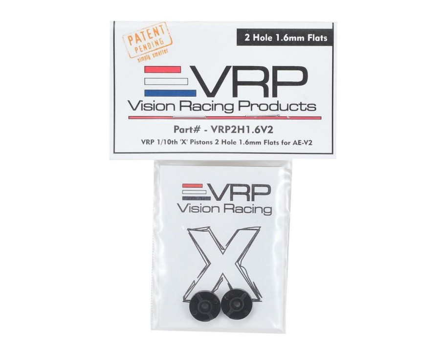 Parts * | Vrp 12Mm Associated V2 1/10 "X V2" Shock Piston (2) (1.6Mm X 2 Hole)