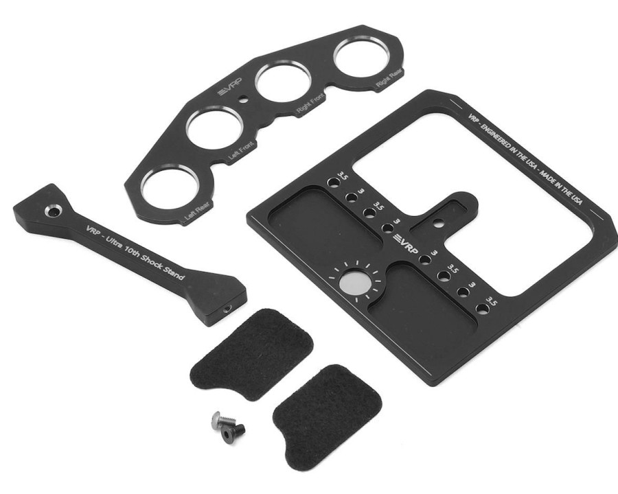 Maintenance * | Vrp 1/10 Aluminum Shock Stand W/Parts Tray & Storage Pouch (Black)