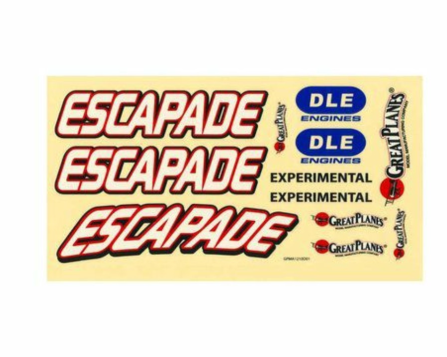 Parts * | Great Planes Decals Escapade Mx 30Cc Ep Arf